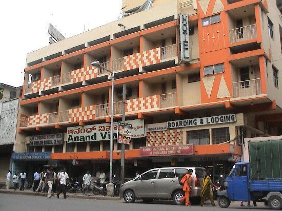 Hotel Anand Vihar Bangalore Exterior foto